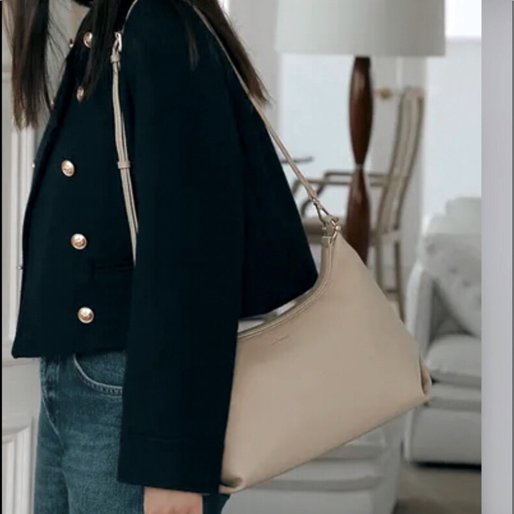 NWT ANTHRO JOY GRYSON CAMILLE LARGE LEATHER HOBO BAG W/ CROSSBODY STRAP